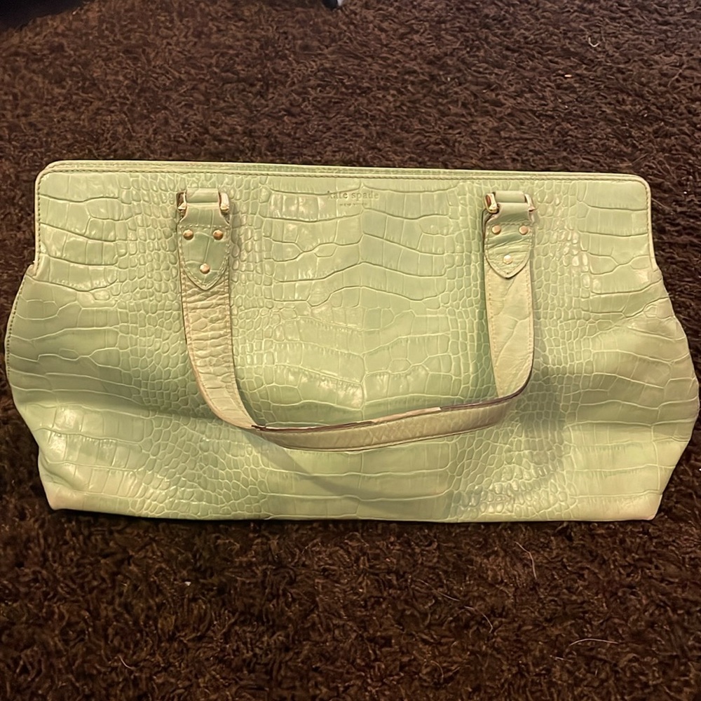 Kate Spade Purse croc Leather
